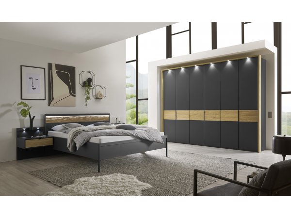 Šatní skříň ACAPULCO 2 grafit