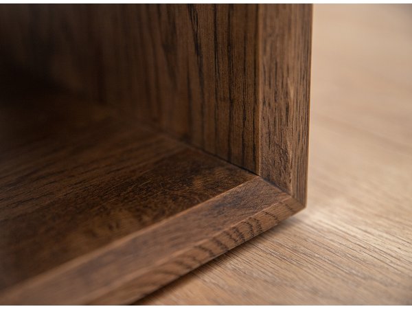 Noční stolek z masivu RIA dub kouřový