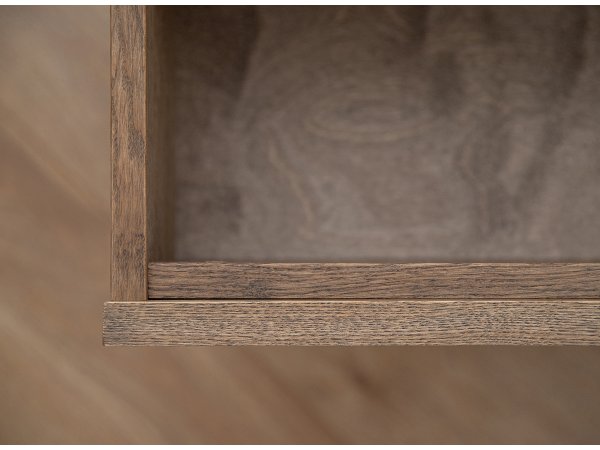 Noční stolek z masivu RIA dub kouřový