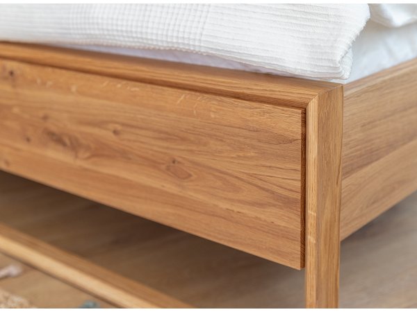 Postel z masivu RIA dub olejovaný