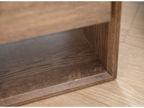 Noční stolek z masivu RIA dub kouřový