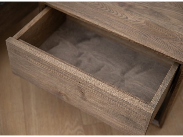 Noční stolek z masivu RIA dub kouřový