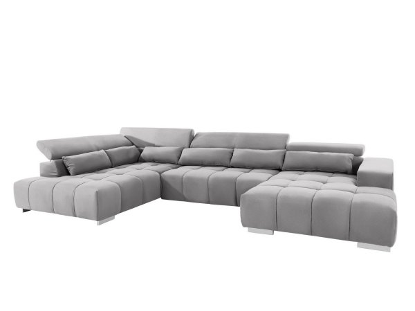 Rohová sedací souprava do tvaru U s nastavitelnými opěrkami ORION 4