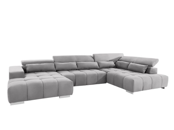 Rohová sedací souprava do tvaru U s nastavitelnými opěrkami ORION 4