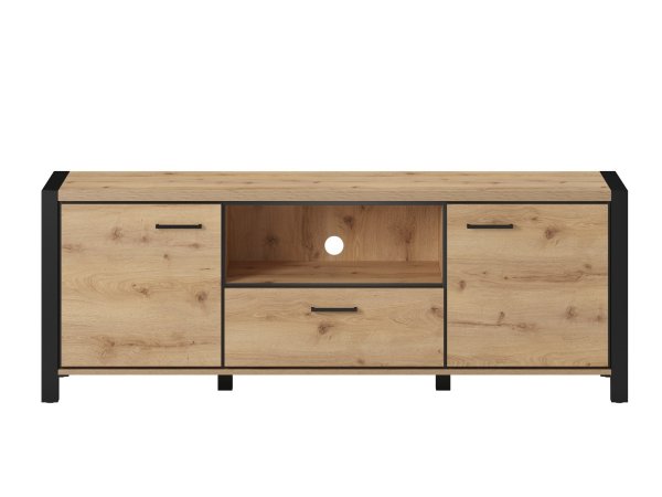 Nábytek do obývacího pokoje AKTIV 2 dub Taurus/černý mat