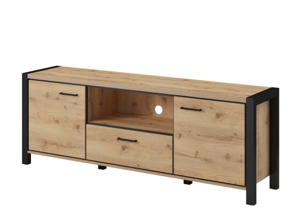 Nábytek do obývacího pokoje AKTIV 2 dub Taurus/černý mat