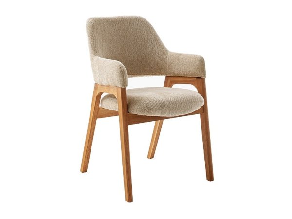 Jídelní dubová židle ALPENA, písková