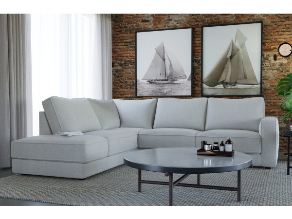 Rohová rozkládací sedací souprava DARIA