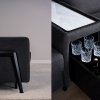 Pohovka s výsuvným barem a elektrickou funkcí relax ALORA