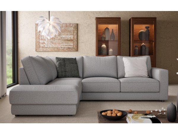 Rohová rozkládací sedací souprava DARIA