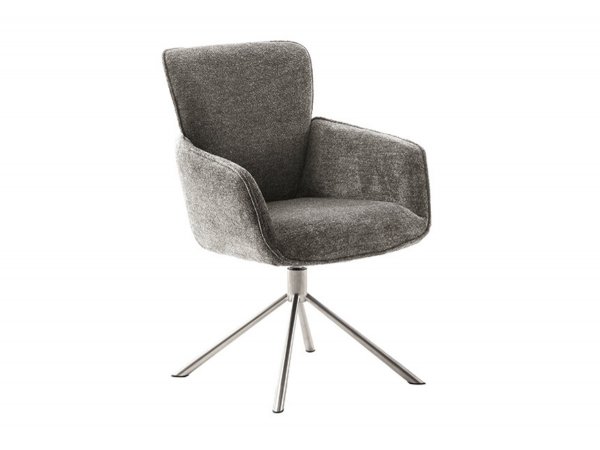 Jídelní otočná židle AMBER E, cappuccino