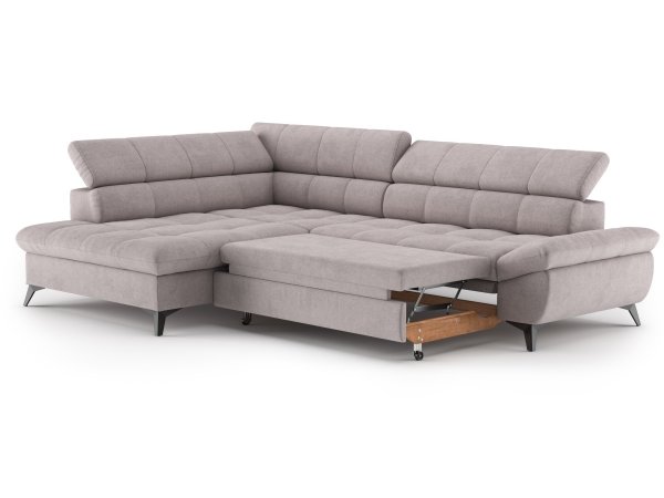 Rohová rozkládací sedací souprava APOLLO