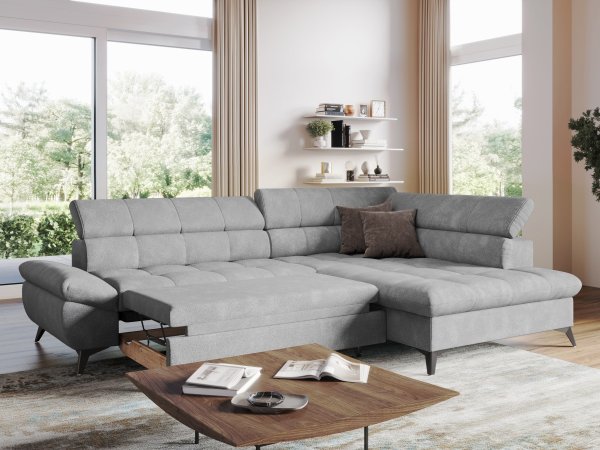 Rohová rozkládací sedací souprava APOLLO