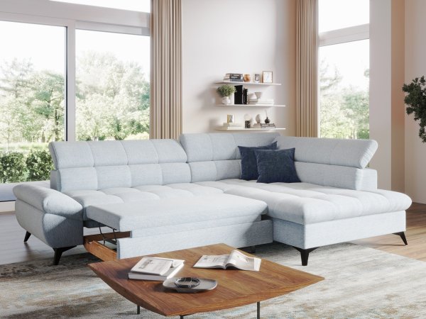 Rohová rozkládací sedací souprava APOLLO