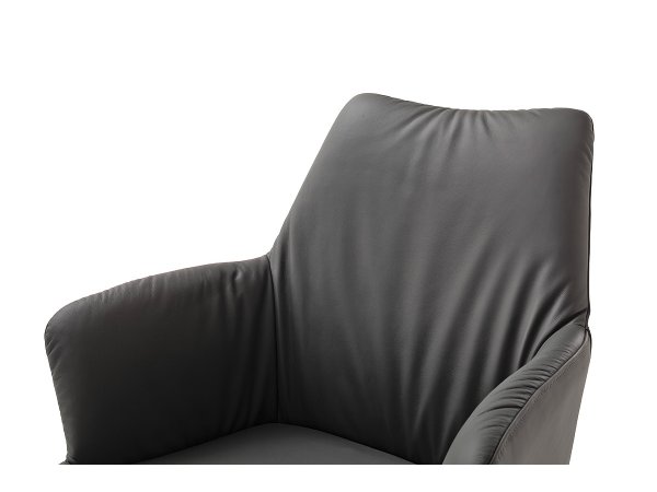 Jídelní otočná židle ARONA 2, antracitová