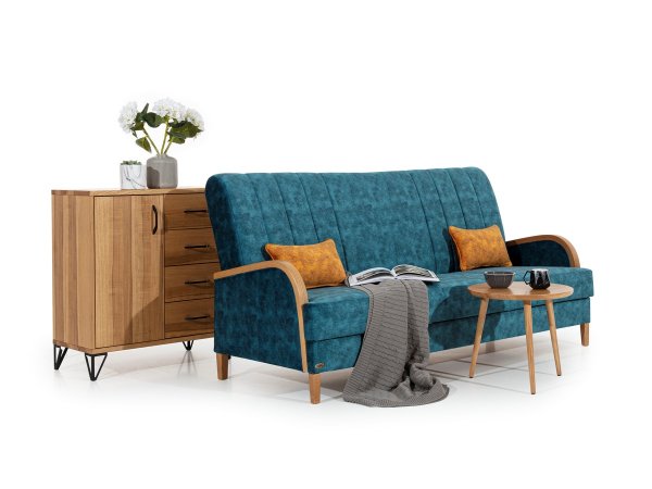 Rozkládací pohovka s úložným prostorem TORINO II