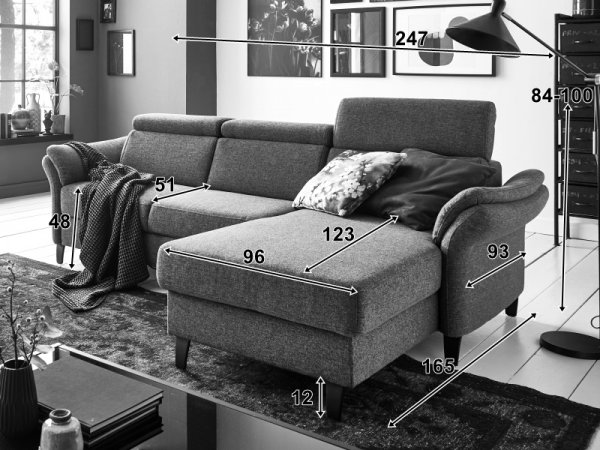 Rohová sedací souprava ARNGAST 3