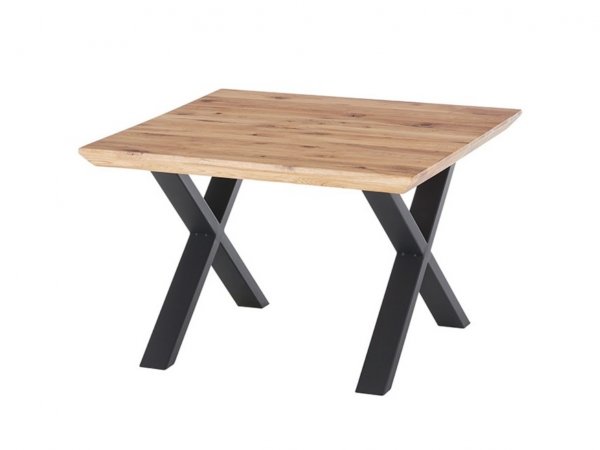 Čtvercový konferenční stolek z masivu ASOLA II dub olejovaný