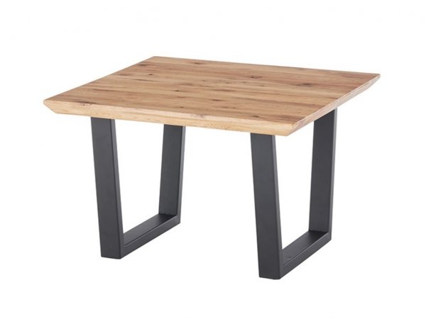 Čtvercový konferenční stolek z masivu ASOLA I dub olejovaný