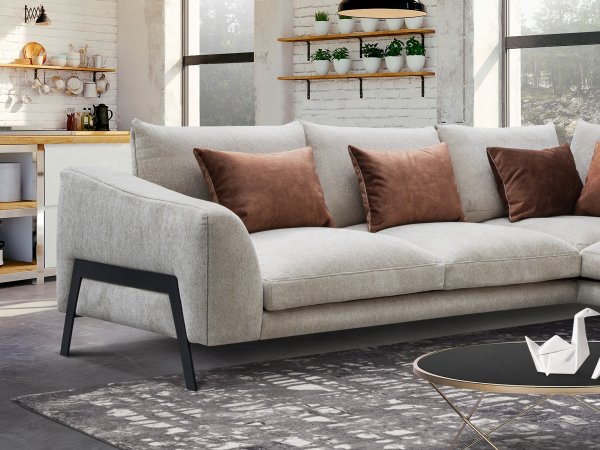 Stylová rohová sedací souprava ASPEN