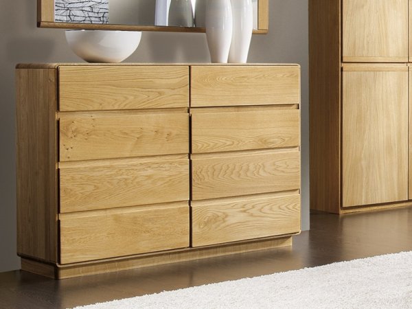 Dubová komoda ATLANTA typ 44 dub přírodní