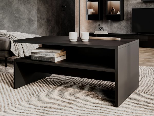 Konferenční stolek ATHENS černý supermatt