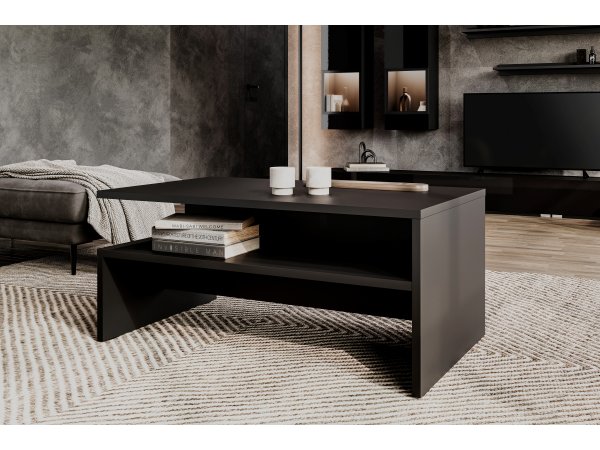 Konferenční stolek ATHENS černý supermatt