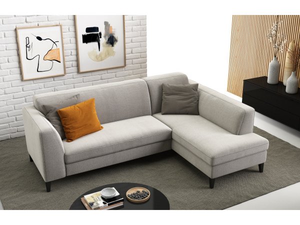 Malá rohová rozkládací sedací souprava ANGEL