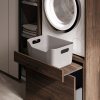 Skříňka AZA na pračku a sušičku 1P ořech