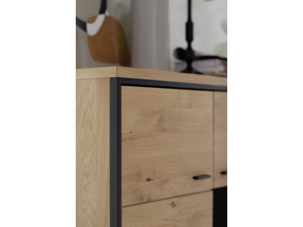 Nábytek do obývacího pokoje BARI dub sukatý bělený