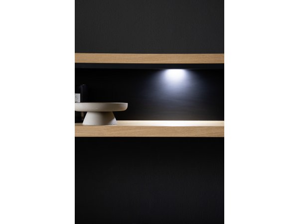 Nábytek do obývacího pokoje BARI dub sukatý bělený