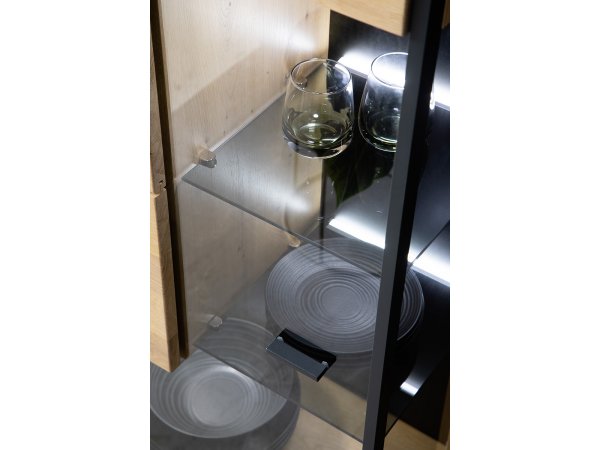 Nábytek do obývacího pokoje BARI dub sukatý bělený