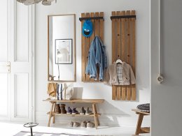 Nábytek do předsíně BANTRY 4 dub masiv olejovaný