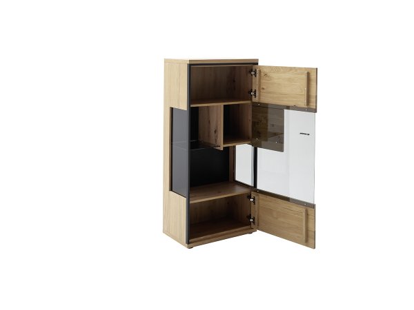 Nábytek do obývacího pokoje BARI dub sukatý bělený