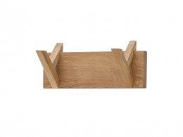 Věšák do předsíně BANTRY (52567EM9) dub masiv olejovaný