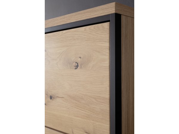 Nábytek do obývacího pokoje BARI dub sukatý bělený