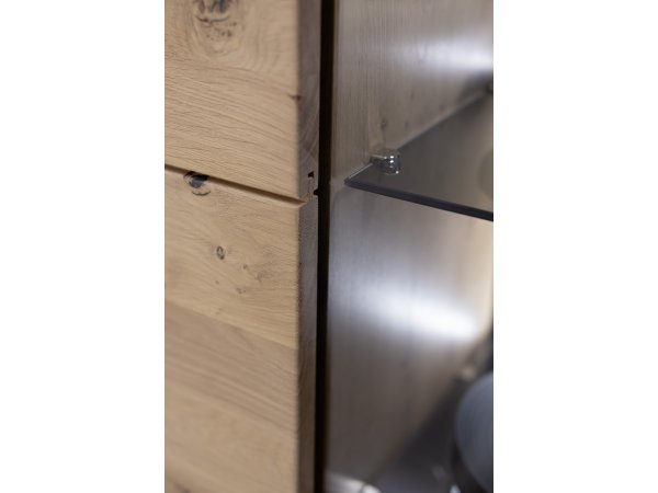 Nábytek do obývacího pokoje BARI dub sukatý bělený