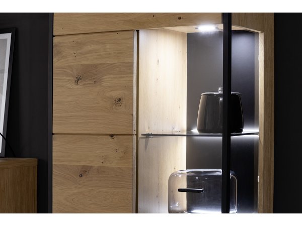 Nábytek do obývacího pokoje BARI dub sukatý bělený