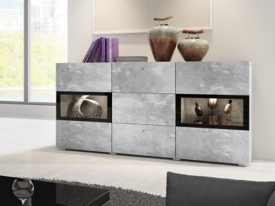 Komoda BAROS dekor beton