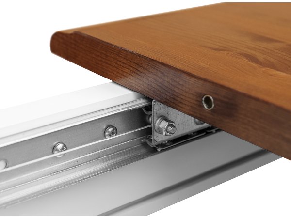 Jídelní stůl LUNO bílá/dub