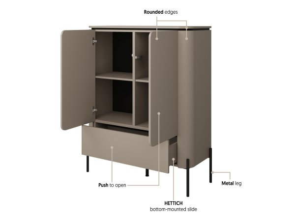 Nábytek do obývacího pokoje BELLO 2 Congo