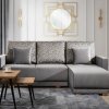 Elegantní rohová rozkládací sedací souprava BETINO