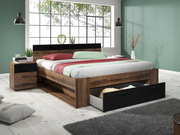 Postel BETA dub monastery/černá