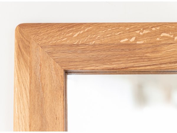 Nástěnné dubové zrcadlo ALO