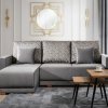Elegantní rohová rozkládací sedací souprava BETINO