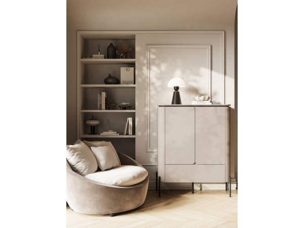 Vysoká komoda do obývacího pokoje BELLO (typ 42) Congo