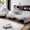 Home Cinema modulární sedačka s elektrickou relaxační funkcí