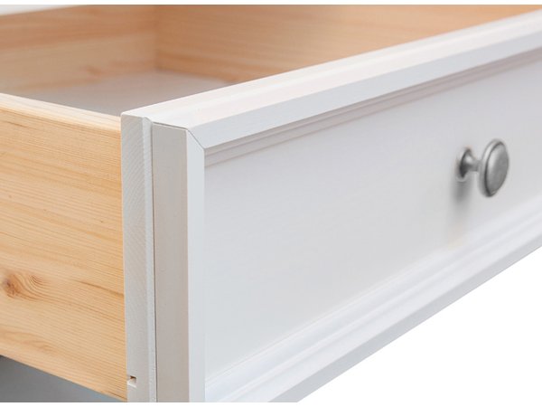 Komoda 3-dvéřová s vitrínou LUNO