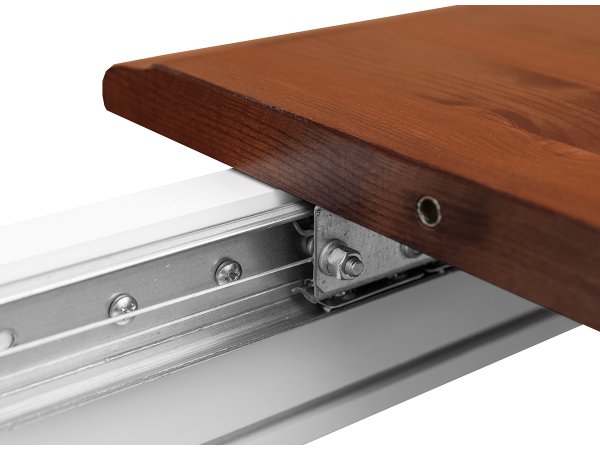 Jídelní sestava LUNO 1 bílá/ořech