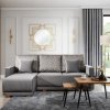 Elegantní rohová rozkládací sedací souprava BETINO